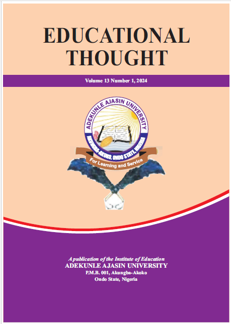 Educational Thought Vol.13 No.1 2024