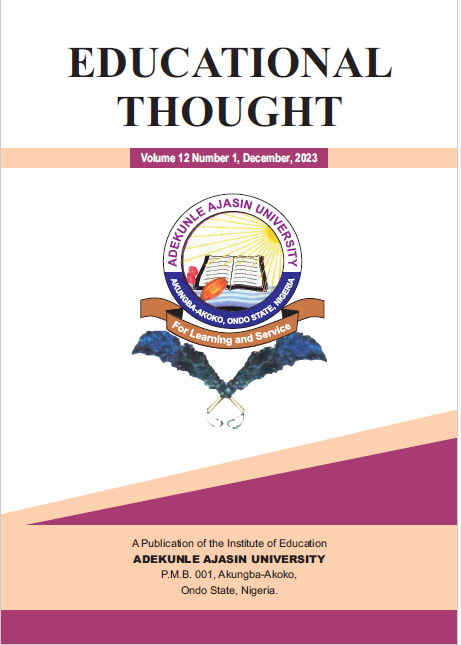 Educational Thought Vol. 12 No. 1 2023